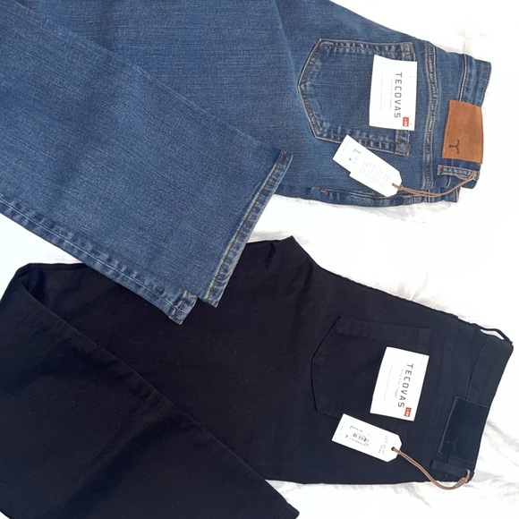 Tecovas Denim Blue and Classic Black Jeans - Picture 1 of 1